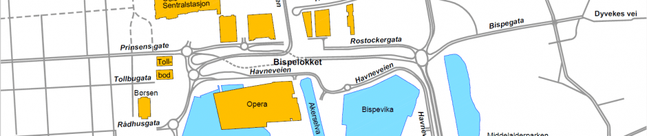 Bjørvika kjøremønster 2011