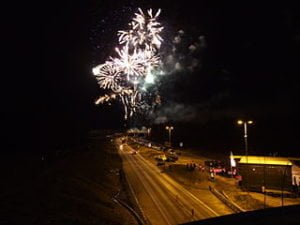 E6 åpningsfyrverkeri